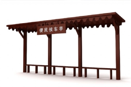 廠區內部（bù）的（de）候車亭（tíng）樣品組裝千（qiān）萬（wàn）不要忽略