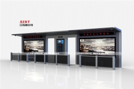 智能公交候車亭的信息化符合現代都（dōu）市的（de）發展理念