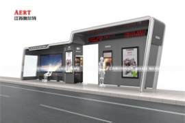 浙江余杭智（zhì）能公交（jiāo）候车亭5年老客户继续发货