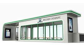 出口伊拉克訂單智能崗亭站台