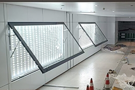 蕭山地鐵燈箱發貨案例