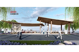 浙江台州（zhōu）景區廊架（jià）發貨案例