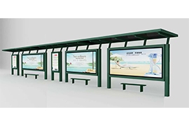 深圳款候車亭發貨案例