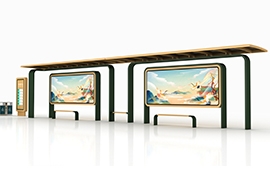 浙江杭州款公交候（hòu）車亭案例