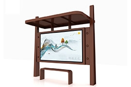 山西晉城公交站台發貨案例