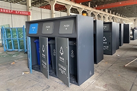 廣（guǎng）東垃（lā）圾分類亭發貨案例