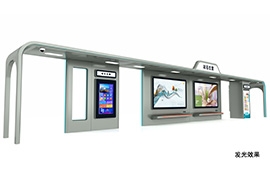 湖南長沙智能公交候車亭發（fā）貨（huò）案例