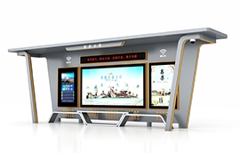 浙江湖州智能公交候車亭發貨案例