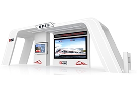 南京（jīng）中车候车亭发货案例